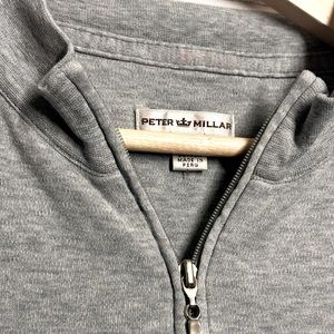 Peter Millar Pima Cotton Pullover Men’s Size XL Gray - NWOT Condition!